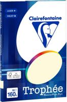 Crèmewit A4 papier 160 gram 50 vel Clairefontaine Trophée
