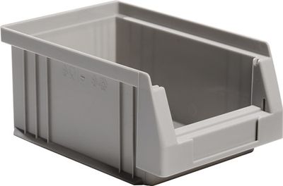 LA-KA-PE Magazijnbak | L164xB105xH75 mm | PP grijs | 25 stuks - 01850 02 05 01850 02 05