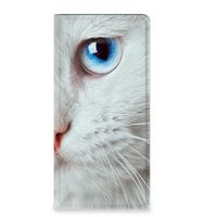 OPPO Reno8 T 5G Hoesje maken Witte Kat