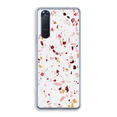 Terrazzo N°9: Sony Xperia 5 II Transparant Hoesje