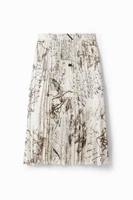Midirok teksten - WHITE - XL