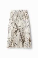Midirok teksten - WHITE - XL