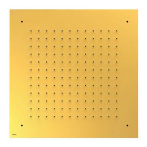 Hoofddouche Tres Exclusive | 38x38 cm | Vierkant | 24k Goud glans
