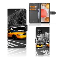 Samsung Galaxy A42 5G | Flip Cover | New York Taxi