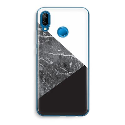 Combinatie marmer: Huawei P20 Lite Transparant Hoesje