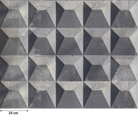 Vinyl vloerkleed béton brut