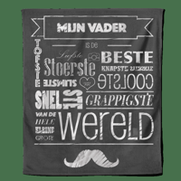 Fleecedeken Vaderdag - Mijn Vader - Pillow Buddies