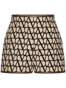 Valentino Garavani short Toile Iconographe Light - Tons neutres