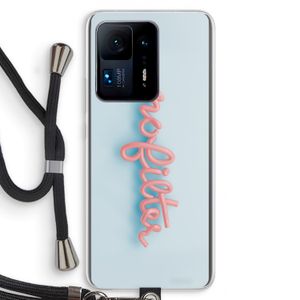 #nofilter: Xiaomi Mi Mix 4 Transparant Hoesje met koord
