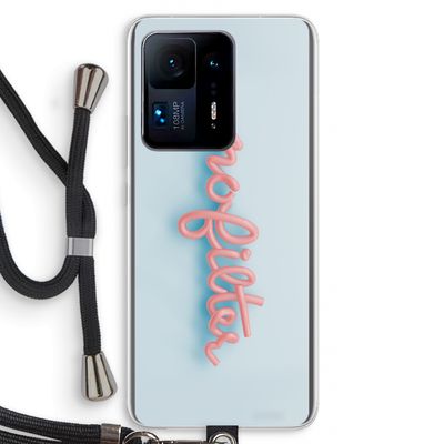 #nofilter: Xiaomi Mi Mix 4 Transparant Hoesje met koord