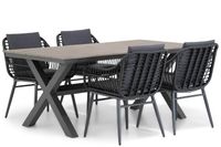 Coco Leonardo/Forest 180 cm dining tuinset 5-delig - thumbnail