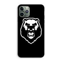 Angry Bear (black): iPhone 11 Pro Tough Case
