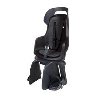 Bobike Kinderzitje achter go maxi rs met dragerbevestiging (cfs) en slaapstand - urban zwart
