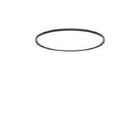 Louis Poulsen Slim Round 440 Recessed Plafondlamp - 3000K 2373lm Dali - Opal - Zwart