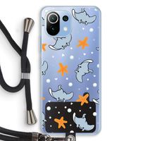 Manta: Xiaomi Mi 11 Lite Transparant Hoesje met koord Manta: Xiaomi Mi 11 Lite Transparant Hoesje met koord