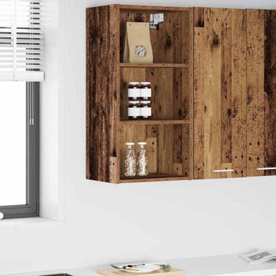 Hangkast met plank Riga Oud Hout 40 x 29,5 x 80 cm Bewerkt hout Hangkast met plank Riga Oud Hout 40 x 29,5 x 80 cm Bewerkt hout