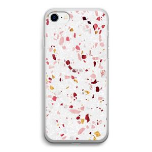 Terrazzo N°9: iPhone SE 2020 Transparant Hoesje
