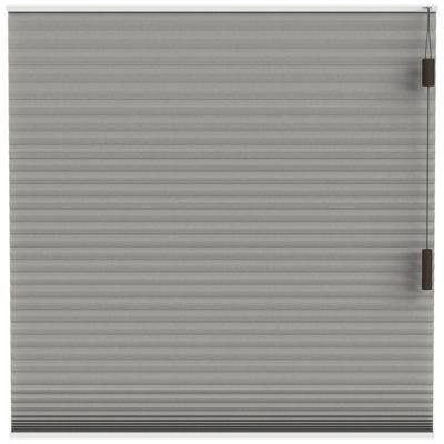 Leen Bakker - Fenstr Plisségordijn Toronto Dubbel 25mm Lichtdoorlatend - (30018) - Polyester - Taupe - 120x10x10 Cm