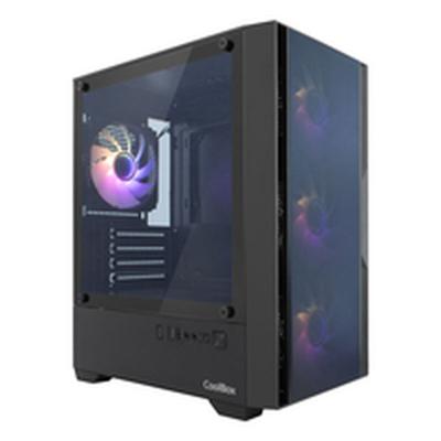 ATX Semi-toren BehuizingCoolBox COO-CHA-GM220B-0 Zwart