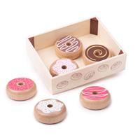 Bigjigs houten kistje met donuts