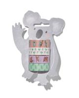 HEMA Washi Tape Op Kartonnen Koala - 4 Stuks