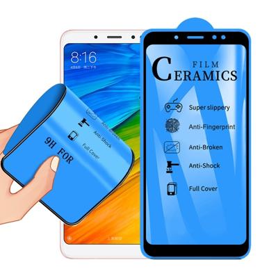 2.5 d volledige lijm volledige cover keramiek film voor Xiaomi Redmi Note 5 Pro/Redmi Note 5
