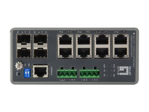 LevelOne IGU-1271 Managed L3 Gigabit Ethernet (10/100/1000) Grijs