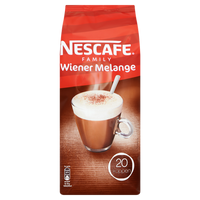 Nescafe Wiener Melange Family oploskoffie 20 koppen  280g bij Jumbo