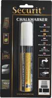 Krijtstift securit sma-720 blokpunt 7-15mm wit