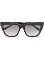 Jimmy Choo Eyewear lunettes de soleil Rikki - Marron