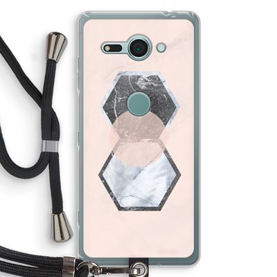 Creatieve toets: Sony Xperia XZ2 Compact Transparant Hoesje met koord