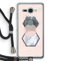 Creatieve toets: Sony Xperia XZ2 Compact Transparant Hoesje met koord