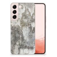 Samsung Galaxy S22 | TPU | Siliconen hoesje | Beton Print