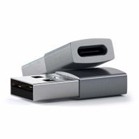 Satechi ST-TAUCM tussenstuk voor kabels USB-A USB-C Grijs - thumbnail