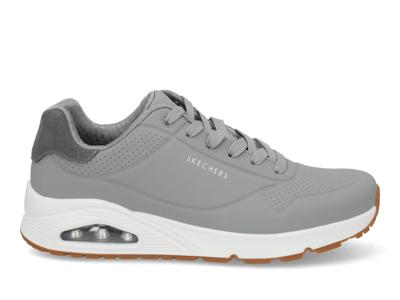 Skechers Uno Suited on air LTGY Grijs maat 42