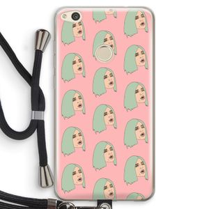 King Kylie: Huawei Ascend P8 Lite (2017) Transparant Hoesje met koord