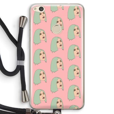 King Kylie: Huawei Ascend P8 Lite (2017) Transparant Hoesje met koord
