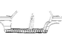 Plaatwerkdeel Edes 123 76-.dorpel 4-drs 3010103 - thumbnail