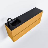Toiletmeubel Mondiaz Ada | 120 cm | Meubelkleur Ocher | Lex wastafel Urban Links | 1 kraangat