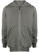 Rick Owens hoodie Gimp en coton - Gris