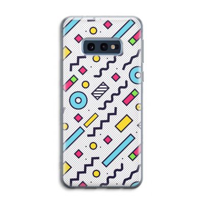 8-bit N°8: Samsung Galaxy S10e Transparant Hoesje