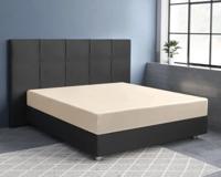 Primaviera Deluxe Satijnen Hoeslaken Zand 120 x 200 cm