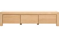 Goossens Tv Meubel Clear, 3 kleppen 45 cm diep