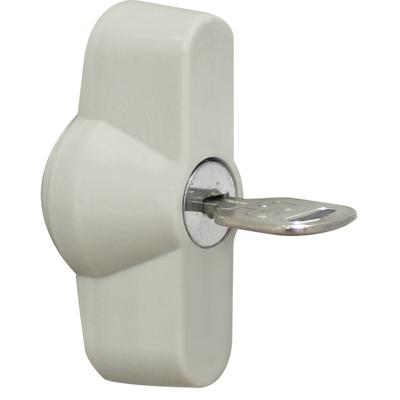 Metalen Slot voor Installatiekast - Velvalux Panoboxpro - 2 Sleutels - Grijs