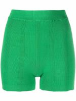 REMAIN short en maille nervurée - Vert