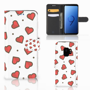 Samsung Galaxy S9 Telefoon Hoesje Hearts