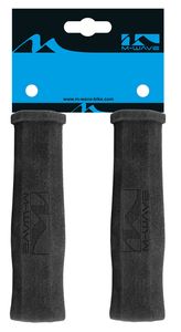 M-Wave Handvatset hexagon foam zwart (2*125mm)