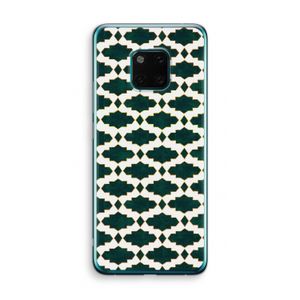Moroccan tiles: Huawei Mate 20 Pro Transparant Hoesje