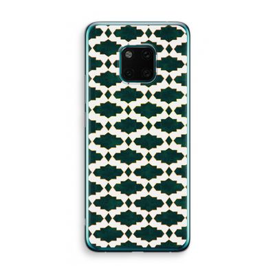 Moroccan tiles: Huawei Mate 20 Pro Transparant Hoesje
