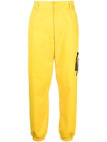 Moschino pantalon fuselé à design stretch - Jaune